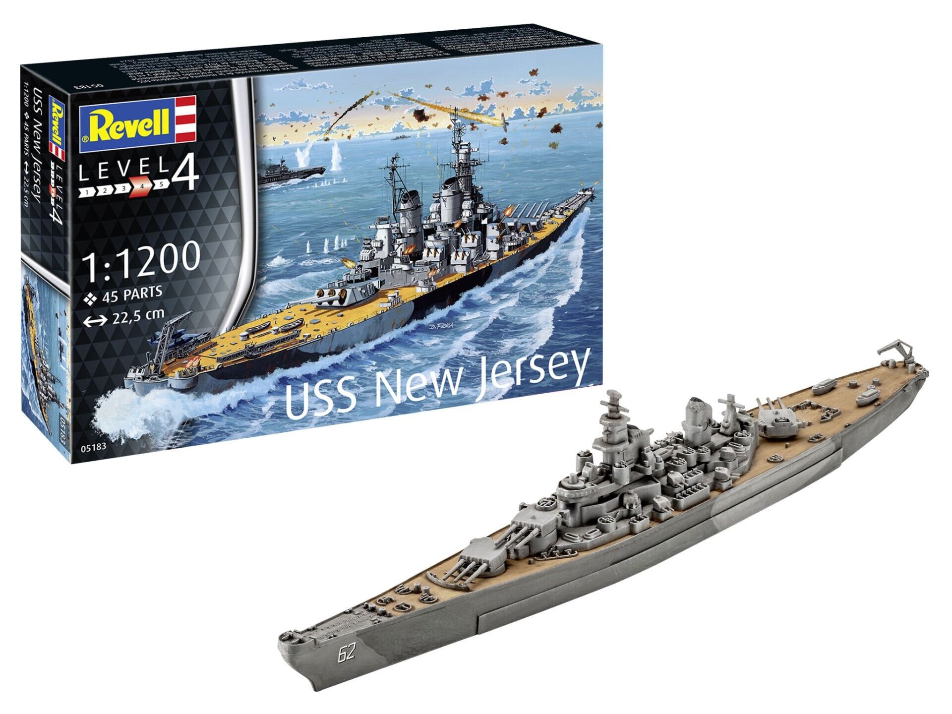 Revell Battleship USS New Jersey (05183)