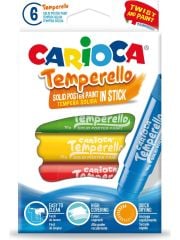 TEMPERELLO STICK POSTER BOYAMA KALEMİ 6'LI