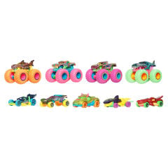 Hot Wheels Monster Trucks Neon Smashers Çoklu Paket-  JMV38