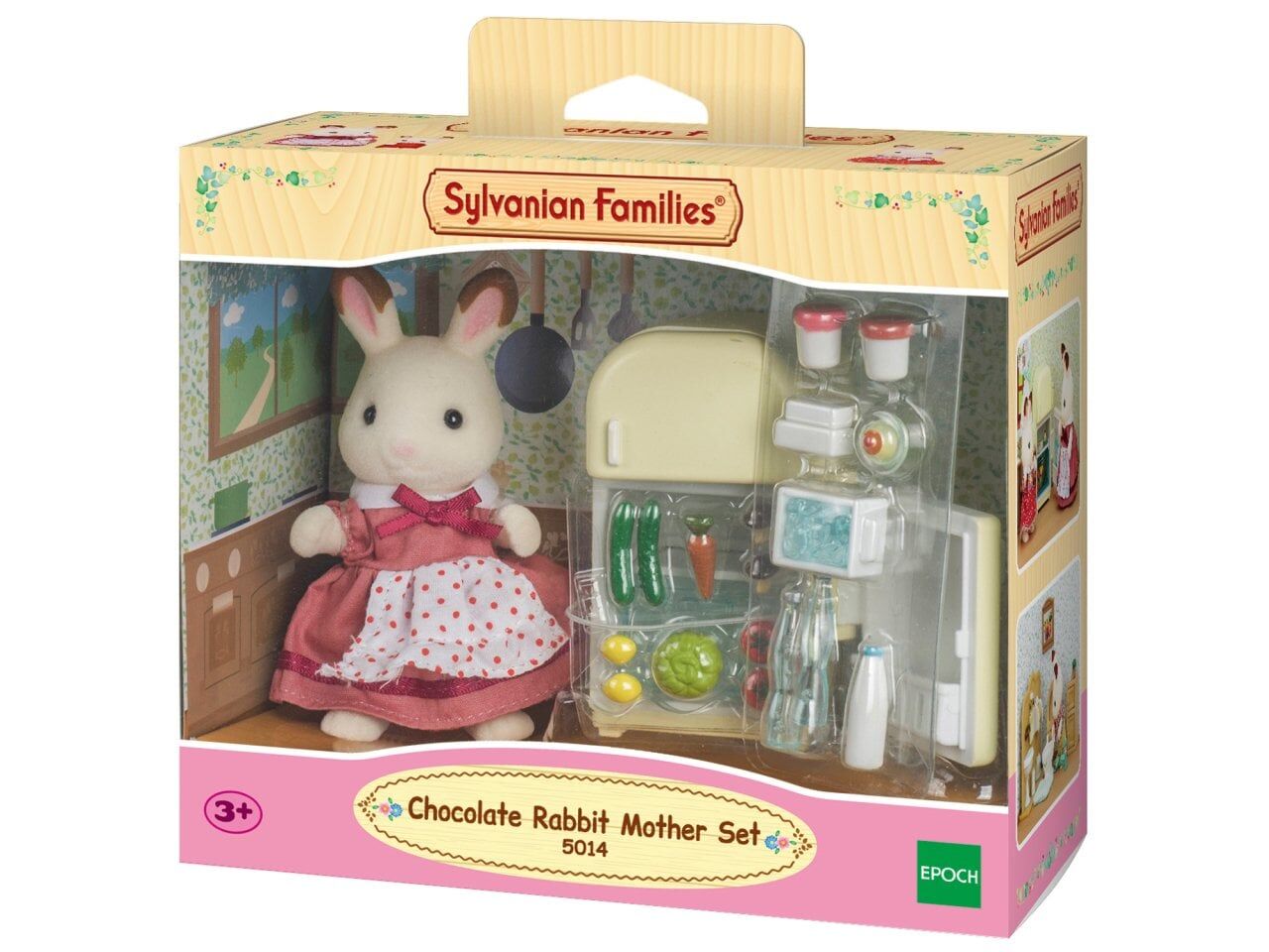 Sylvanian Families Çikolata Kulaklı Anne Buzdolabı Set (5014)