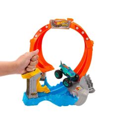 Hot Wheels Monster Trucks Köpekbalığı Oyun Seti-  JFR08