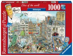 1000 Parça Puzzle Antwerp - Fleroux Serisi (171446)