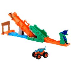 Hot Wheels Monster Trucks Timsahı Devir Oyun Seti-  JJN45