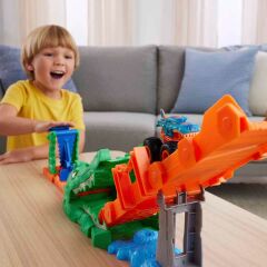 Hot Wheels Monster Trucks Timsahı Devir Oyun Seti-  JJN45