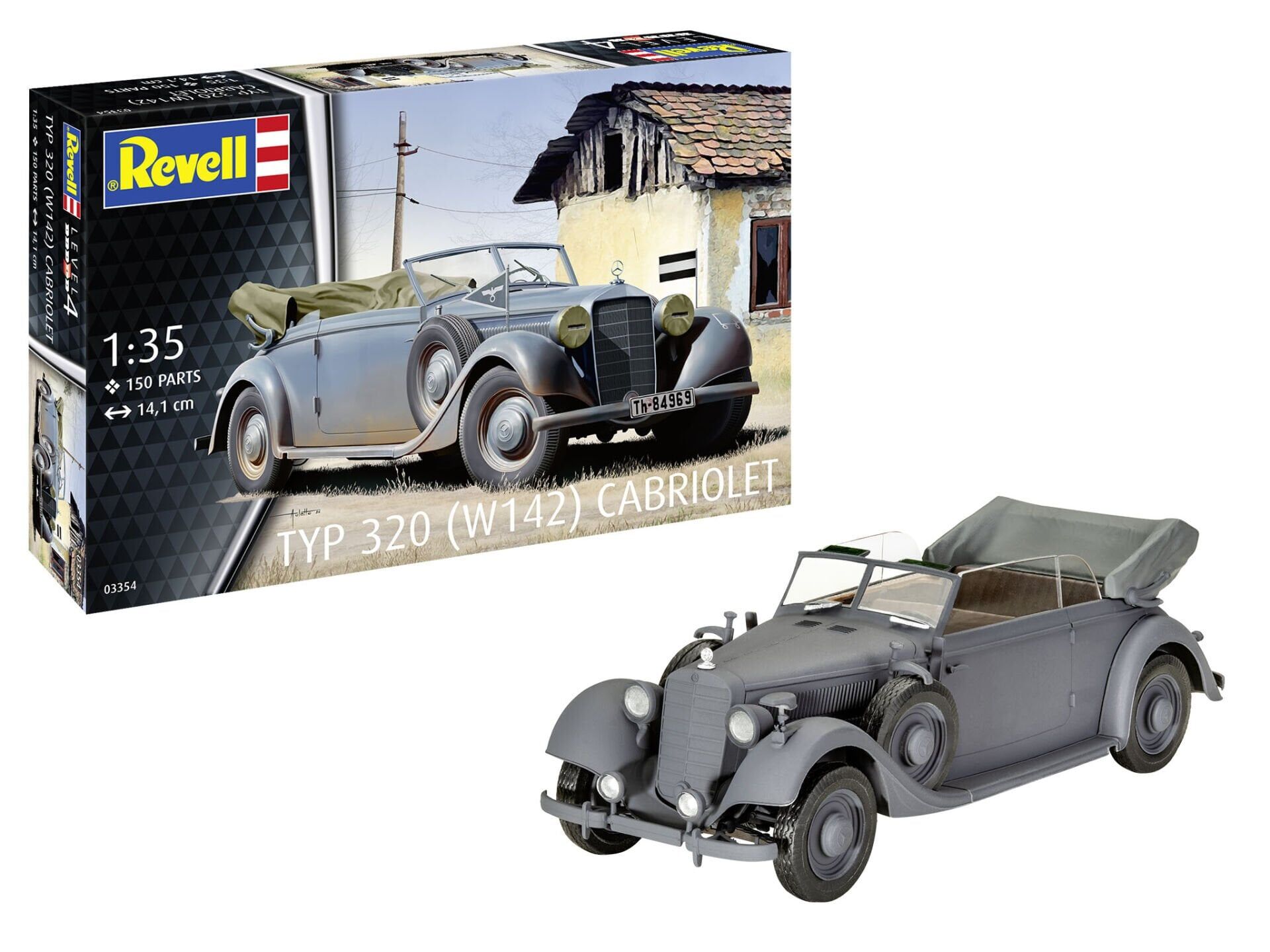 Revell Typ 320 (W142) Cabriolet (03354)