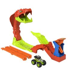 Hot Wheels Monster Trucks Snake Bite Güç Darbesi Oyun Seti-  JJN44