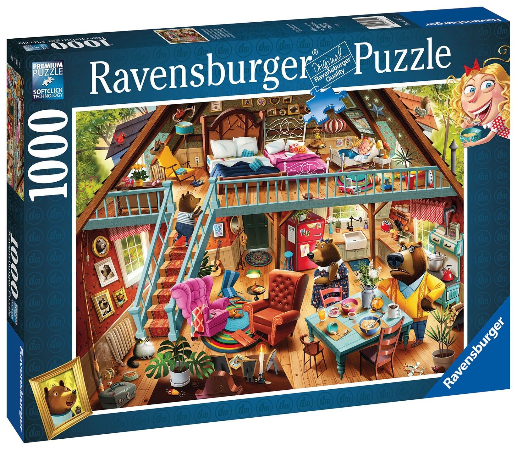 1000 Parça Puzzle Rotterdam - Fleroux Serisi (173037)