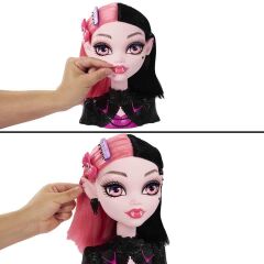 Monster High Havalı Saçlar Draculaura Büstü JML42