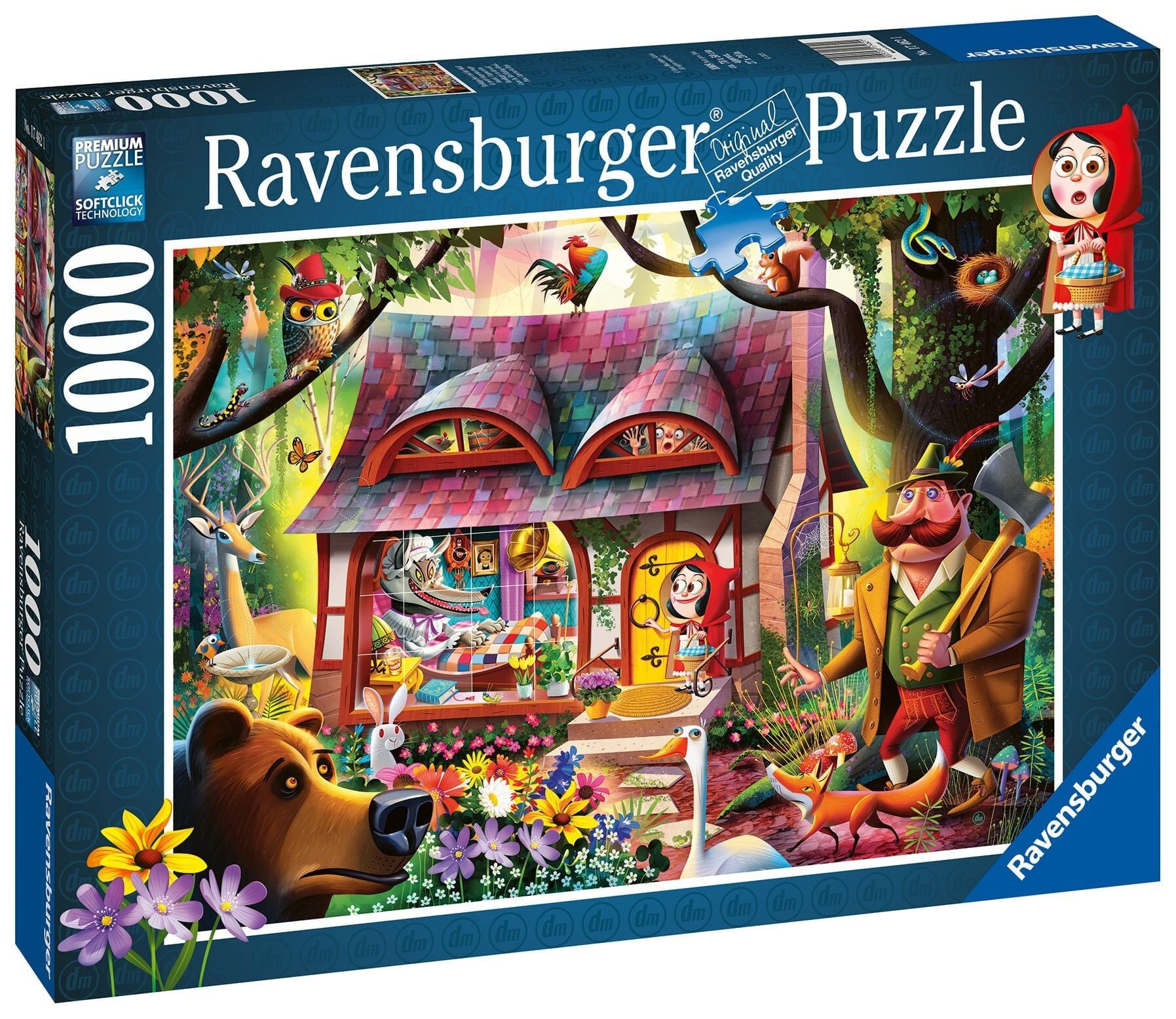 1000 Parça Puzzle Kırmızı Başlıklı Kız (174621)
