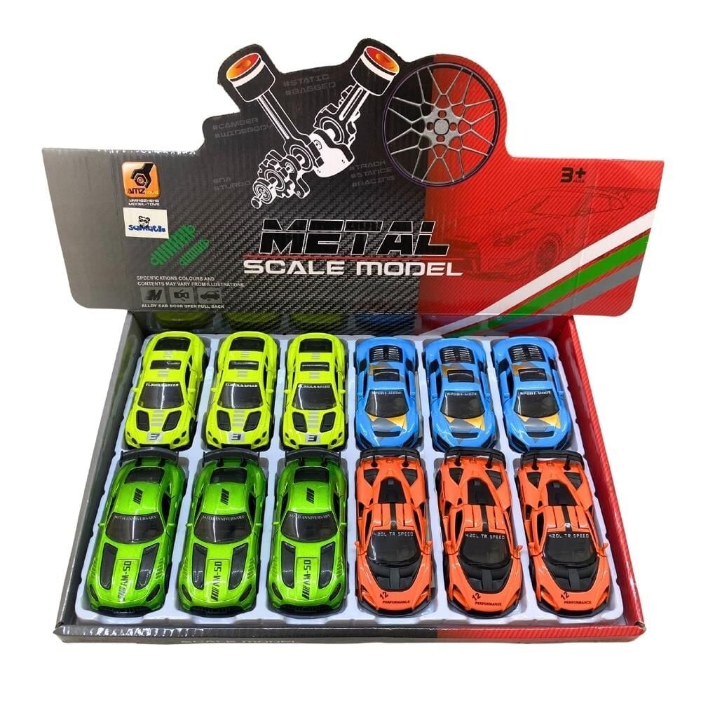 Samatlı Oyuncak Die Cast Çek Bırak Yarış Arabası 4322 C