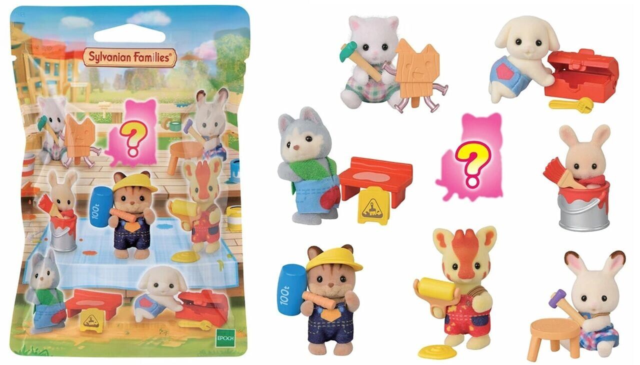 Sylvanian Families Bebek Minifigür Minik Ustalar Serisi (5838)