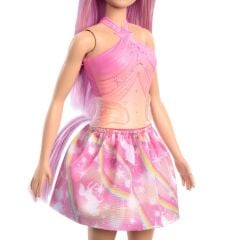 Barbie Prenses Bebekler Unicorn HRR12-Pembe Saçlı- HRR13