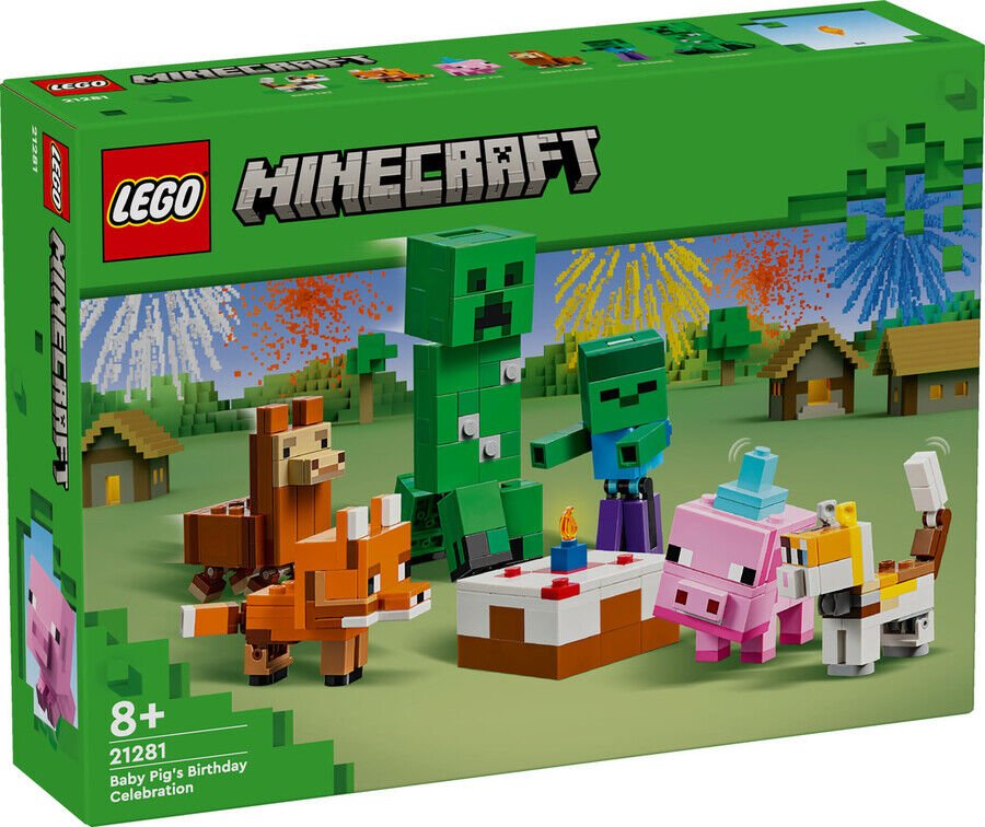 21281 LEGO® Minecraft Yavru Domuzun Doğum Günü Kutlaması