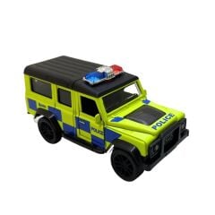 Samatlı Oyuncak Die Cast Çek Bırak Polis-Ambulans-SWAT 4332 C