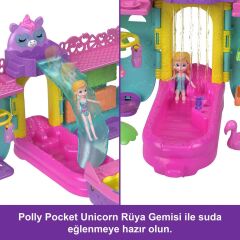 Polly Pocket Unıcorn Dream Cruıse Oyun Seti-  HWP26