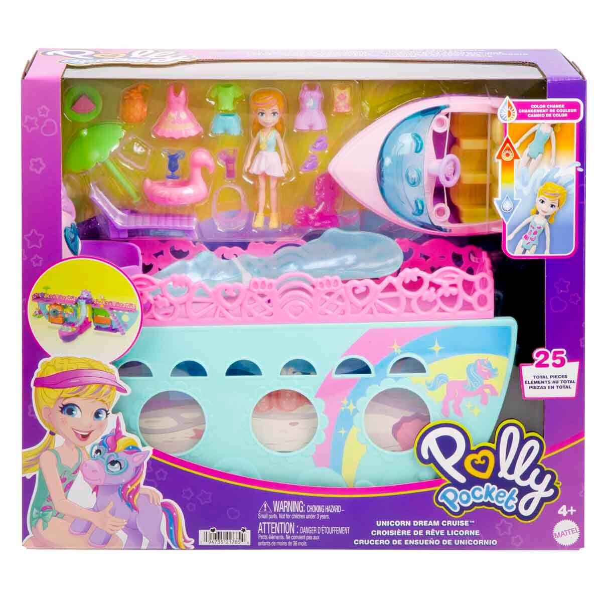 Polly Pocket Unıcorn Dream Cruıse Oyun Seti-  HWP26