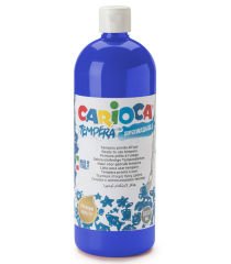 Carioca TEMPERA SULUBOYA SÜPER YIKANABİLİR KOYU MAVİ 1000 ML.
