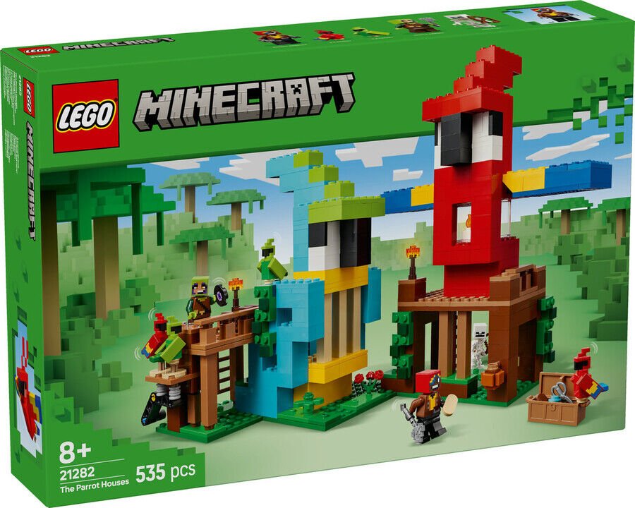 21282 LEGO® Minecraft® Papağan Evleri