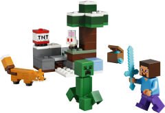 21583 LEGO® Minecraft® Steve'in Tayga Macerası