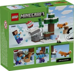 21583 LEGO® Minecraft® Steve'in Tayga Macerası