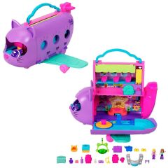 Polly Pocket Minik Kedi Hava Yolları Oyun Seti-  HWP19
