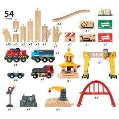 BRIO BRIO Delüks Kargo Tren Yolu Seti (33097)