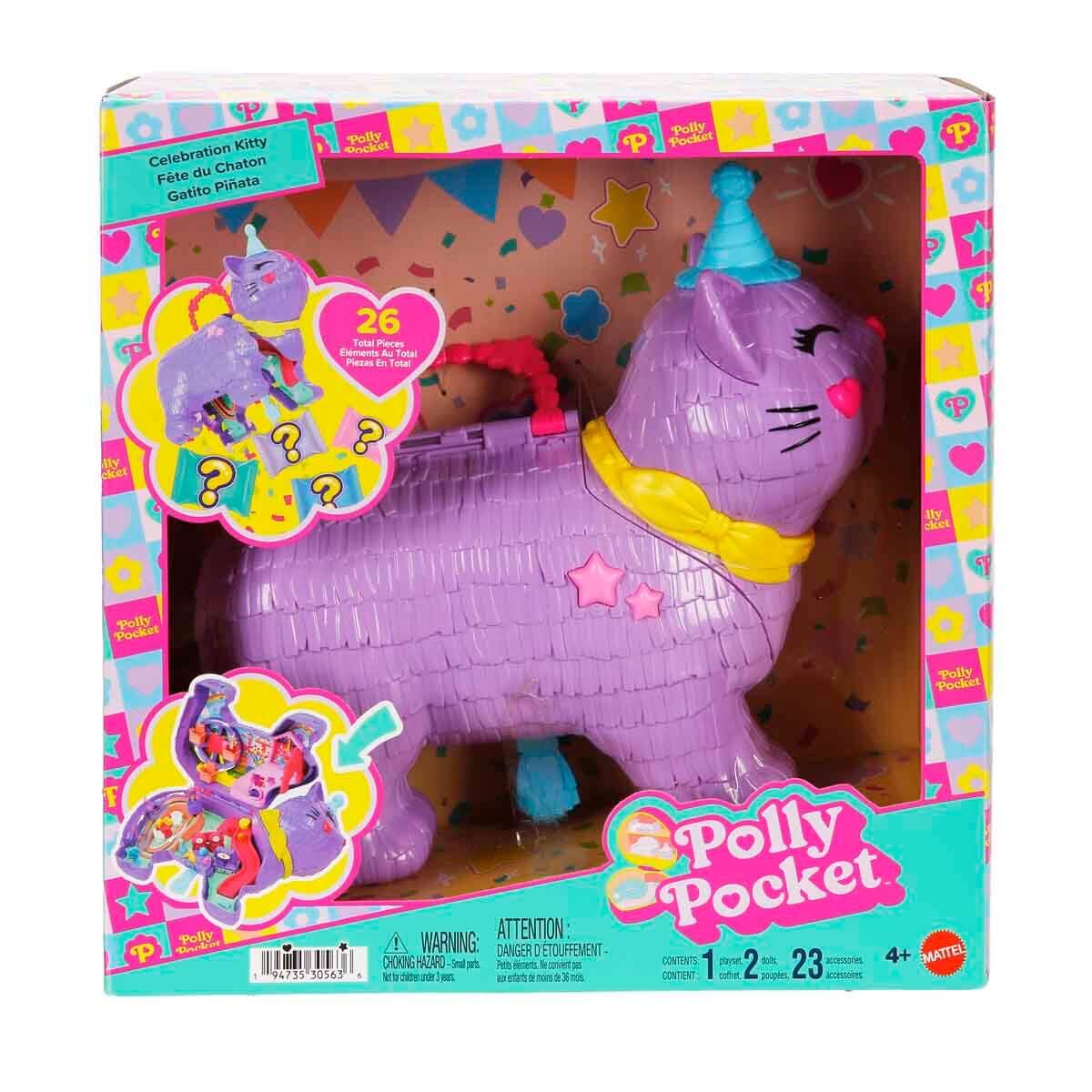 Polly Pocket Parti Kediciği Oyun Seti-  JFT90