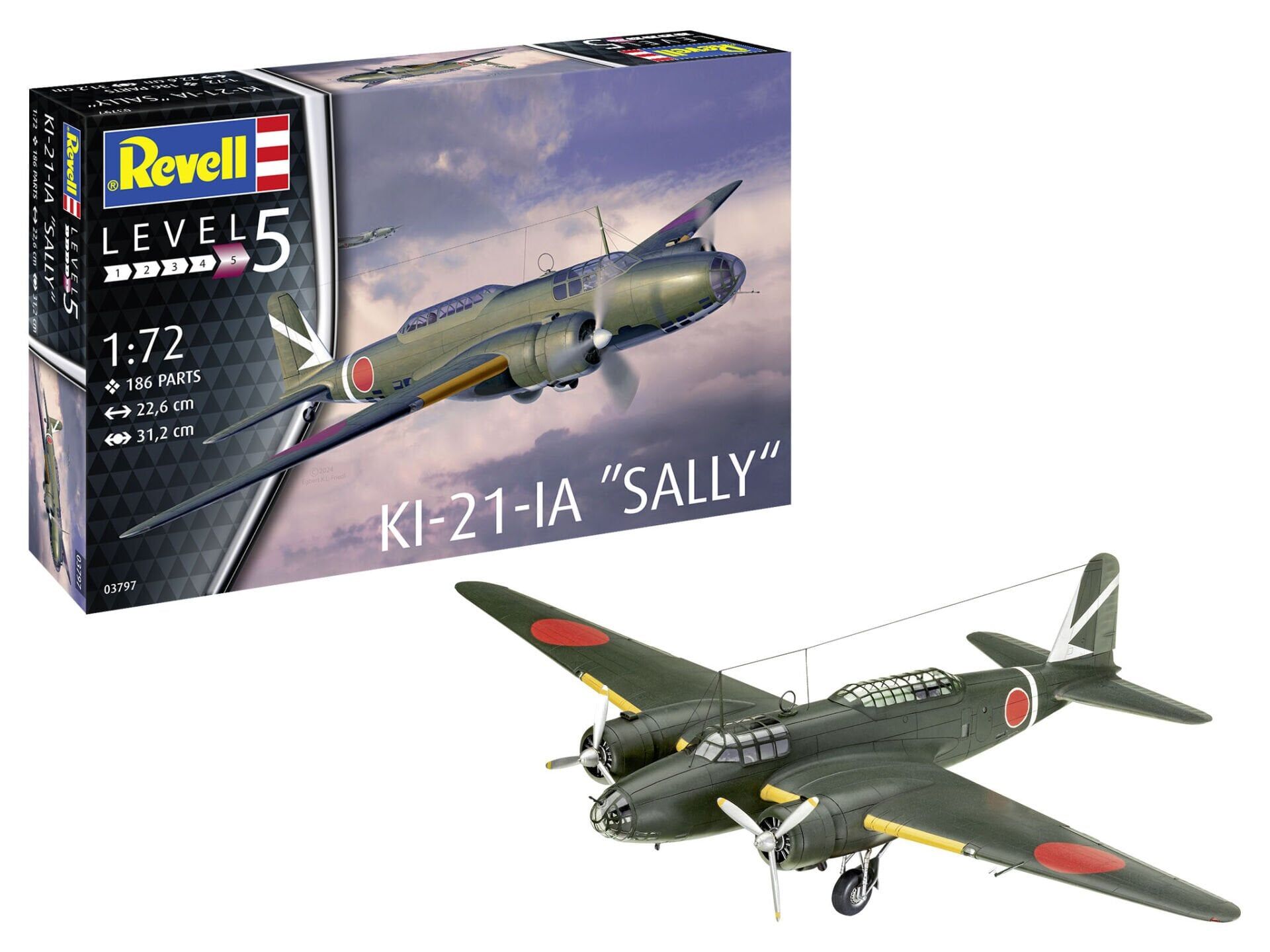 Revell Ki-21-la ''Sally'' (03797)