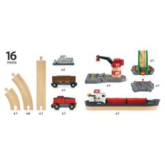 BRIO Kargo Limanı Seti (33061)