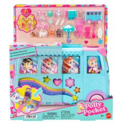 Polly Pocket Dönüşebilen Evcil Hayvan Karavanı Oyun Seti-   JCC22