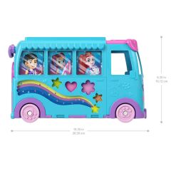 Polly Pocket Dönüşebilen Evcil Hayvan Karavanı Oyun Seti-   JCC22