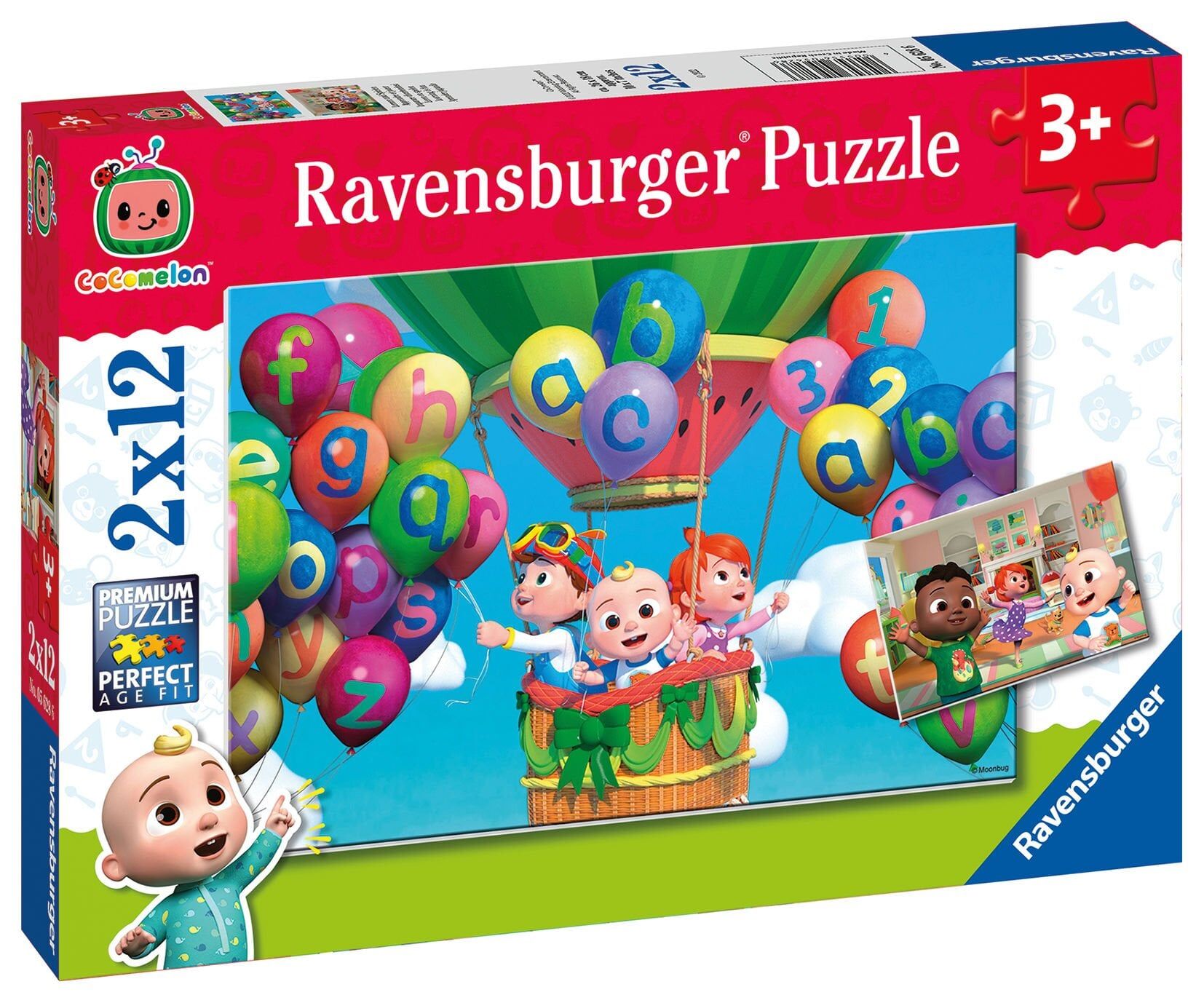 2x12 Parça Puzzle Cocomelon (056286)