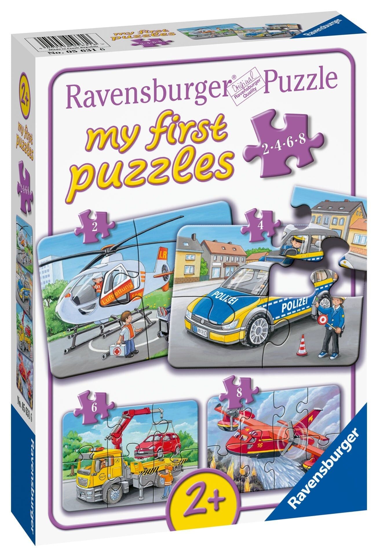 2/4/6/8 Parça Puzzle İlkyardım Araçları (056316)