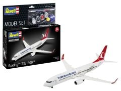 Revell Model Set Türk Hava Yolları/Turkish Airlines Boeing 737-800 (63772)