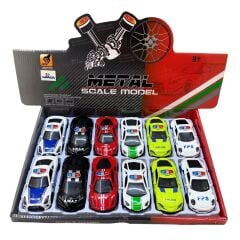 Samatlı Oyuncak Die Cast Çek Bırak Polis-SWAT-Yangın-Yardım 4313C