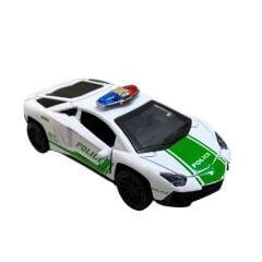 Samatlı Oyuncak Die Cast Çek Bırak Polis-SWAT-Yangın-Yardım 4313C