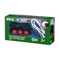BRIO USB ile Şarj Edilebilir Lokomotif (33599)