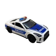 Samatlı Oyuncak Die Cast Çek Bırak Polis-SWAT-Yangın-Yardım 4313C