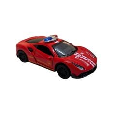 Samatlı Oyuncak Die Cast Çek Bırak Polis-SWAT-Yangın-Yardım 4313C
