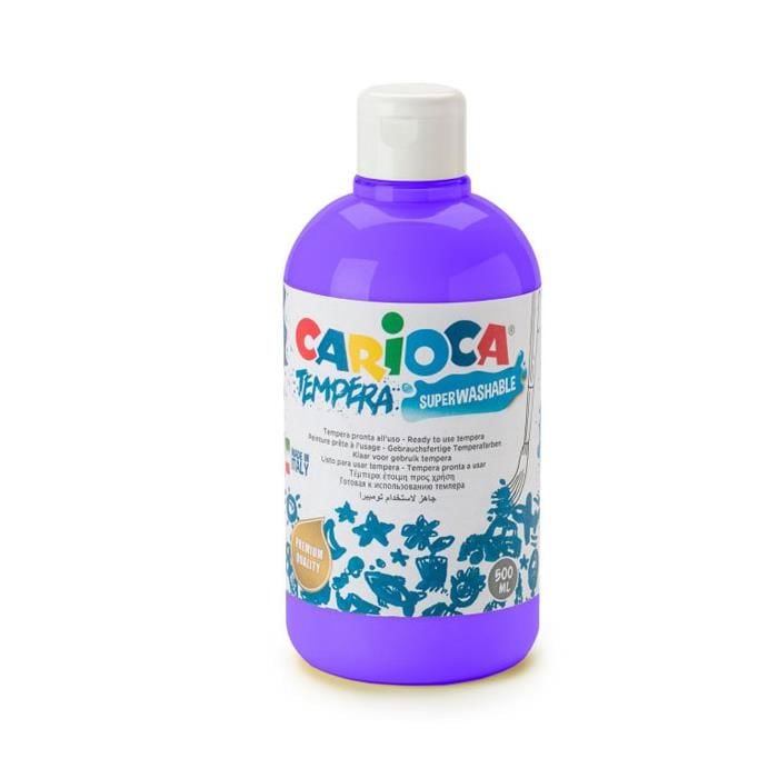 Carioca TEMPERA SULUBOYA SÜPER YIKANABİLİR MOR 500 ML.