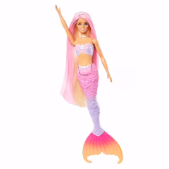 Barbie Renk Değiştiren Deniz Kızı ve Aksesuarları- HRP97