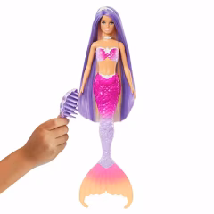 Barbie Renk Değiştiren Deniz Kızı ve Aksesuarları- HRP97