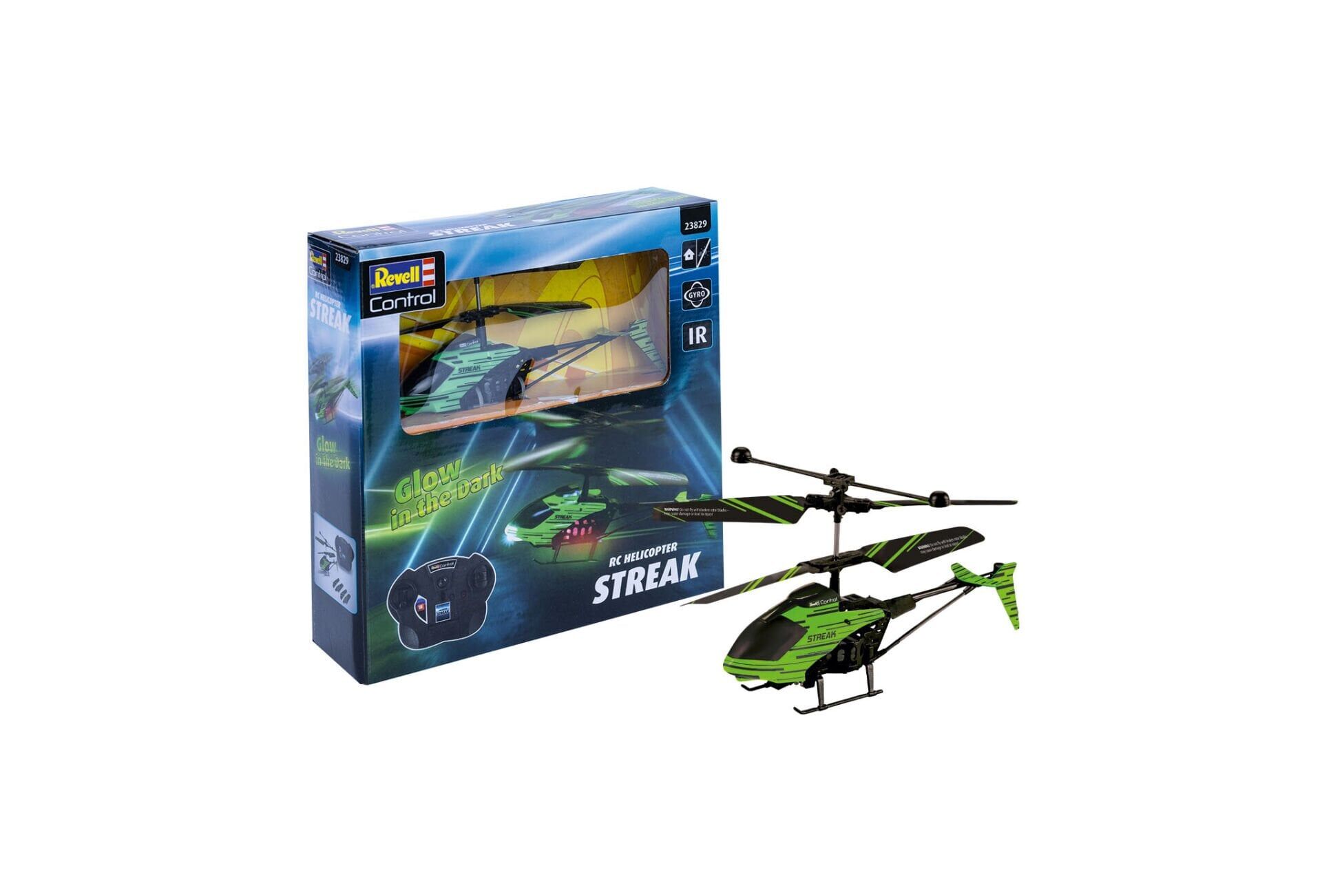 Revell RC Karanlıkta Parlayan Helikopter Streak (23829)