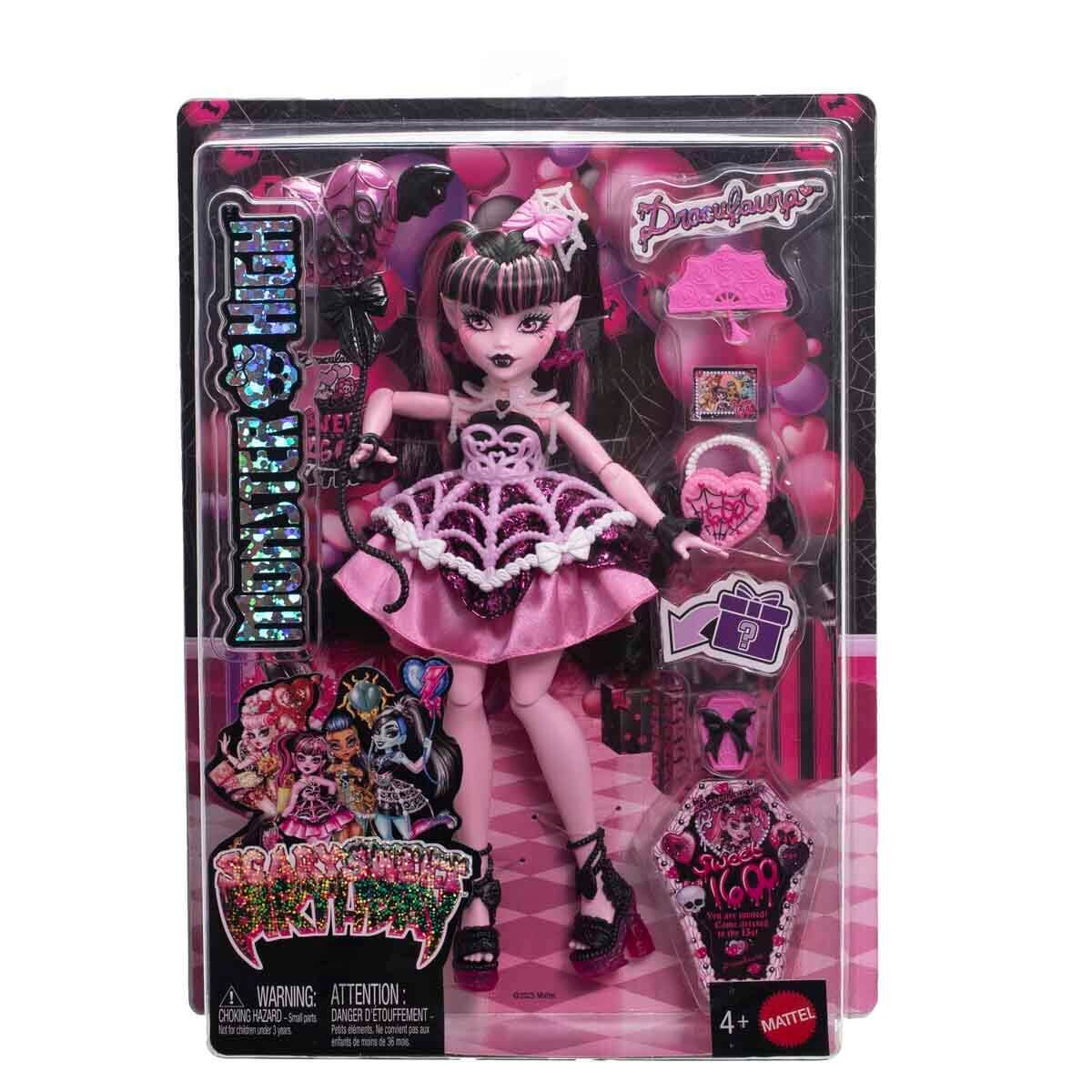 Monster High Doğum Günü Bebeği JBG73 - Draculaura Jbg74