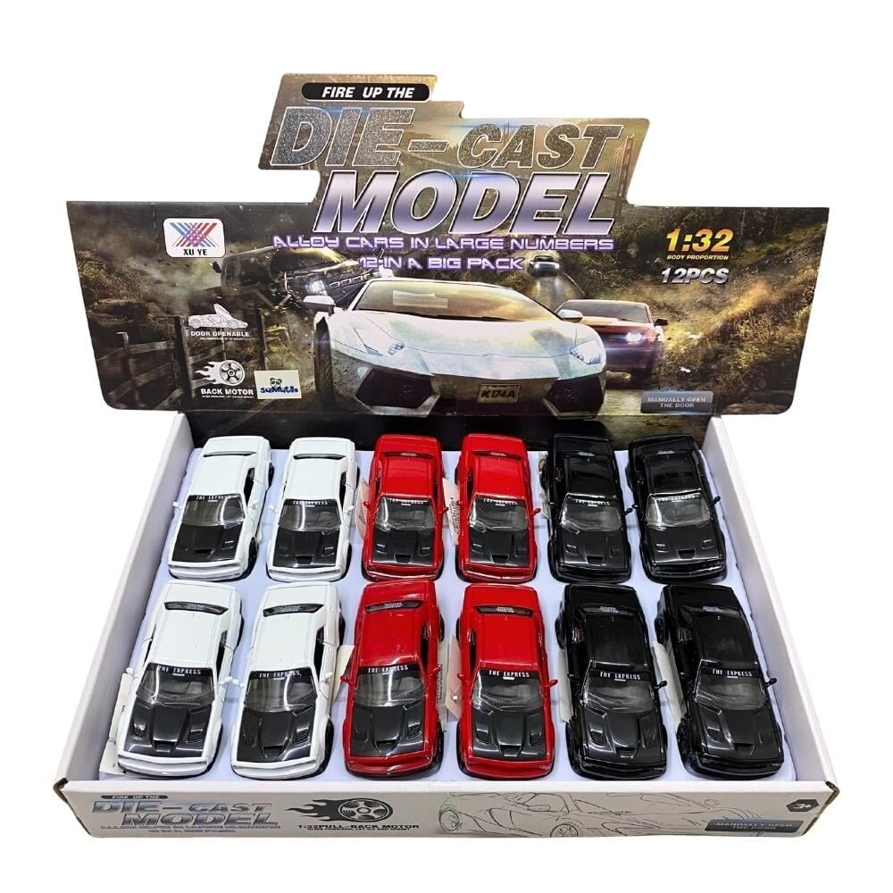 Samatlı Oyuncak Die Cast Çek Bırak Spor Araçlar K174A54