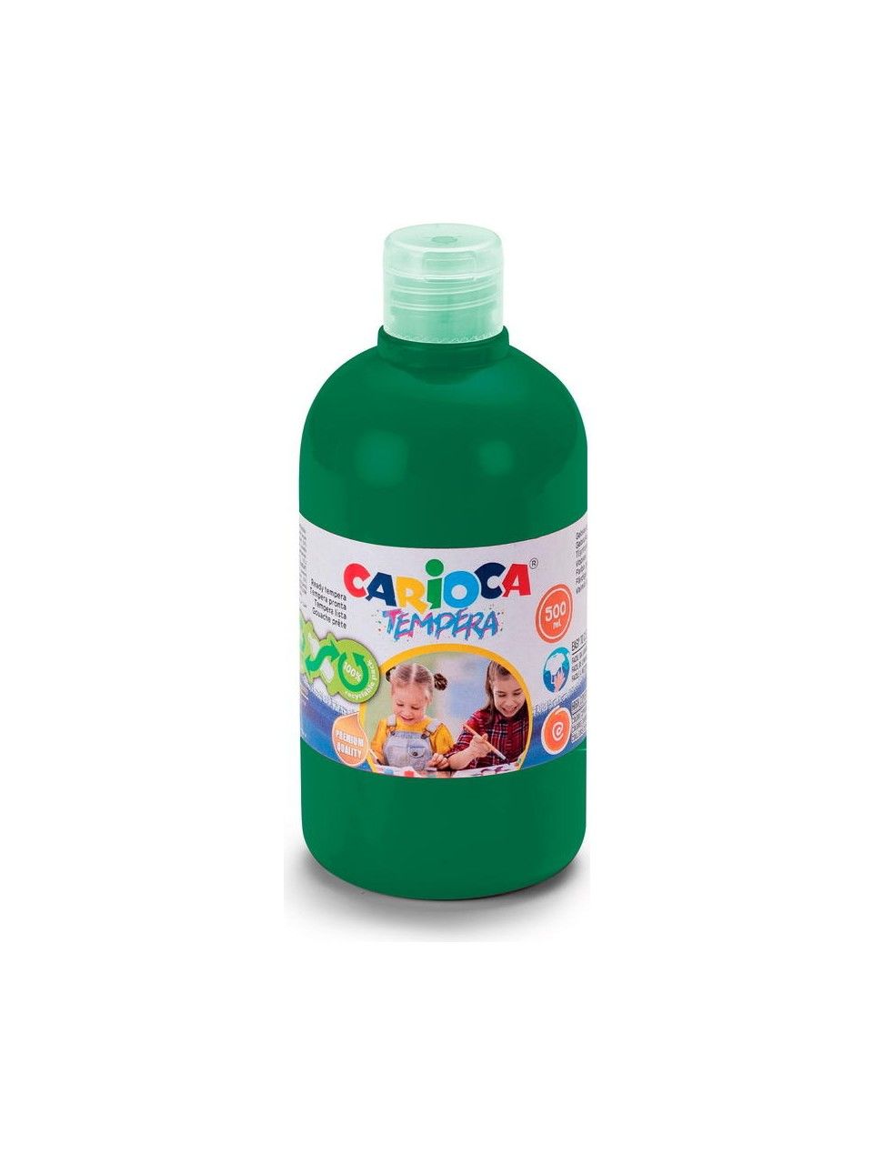 Carioca TEMPERA SULUBOYA SÜPER YIKANABİLİR KOYU YEŞİL 500 ML.
