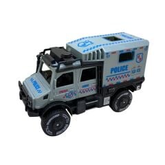 Samatlı Oyuncak Sürtmeli Polis Araçlar 9895-63