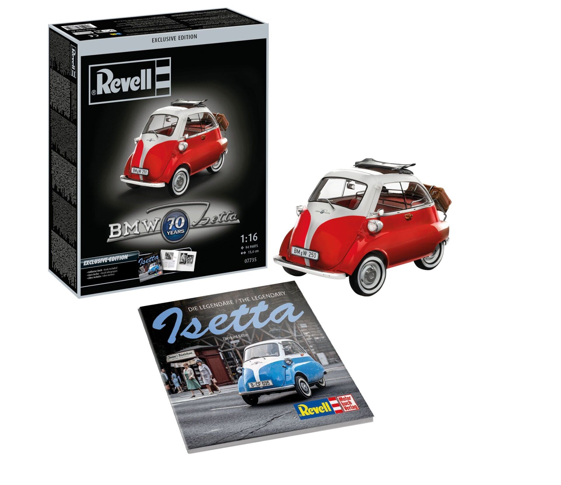 Revell BMW Isetta 250 70. Yıl Özel Model Kit (07735)