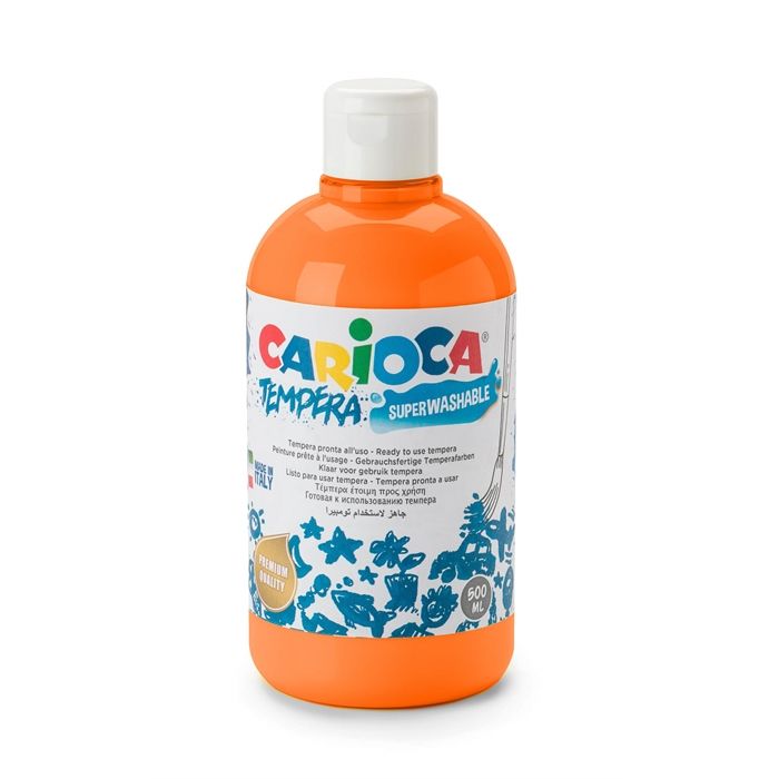 TEMPERA SULUBOYA SÜPER YIKANABİLİR TURUNCU 500 ML.