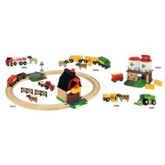 BRIO Çiftlik Tren Yolu Seti (33719)
